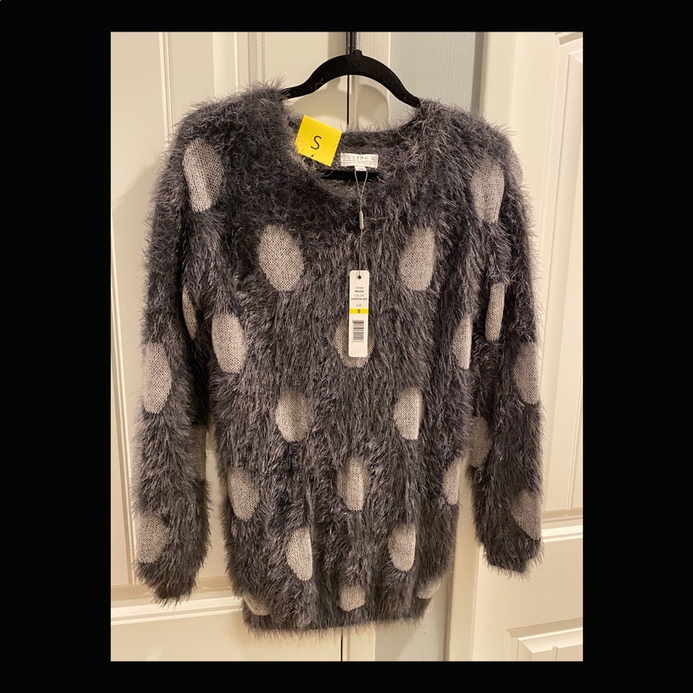 Soft faux fur sweater